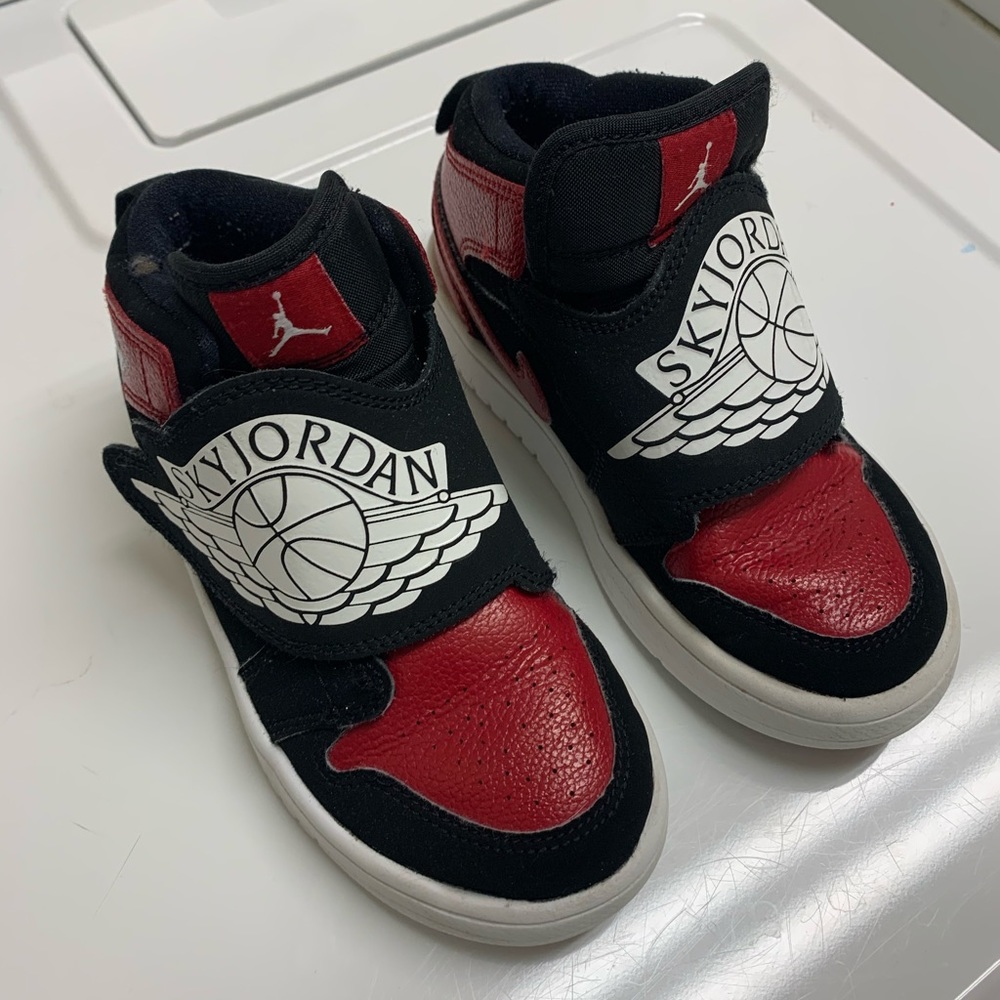 Boys size 12 Sky Jordan’s